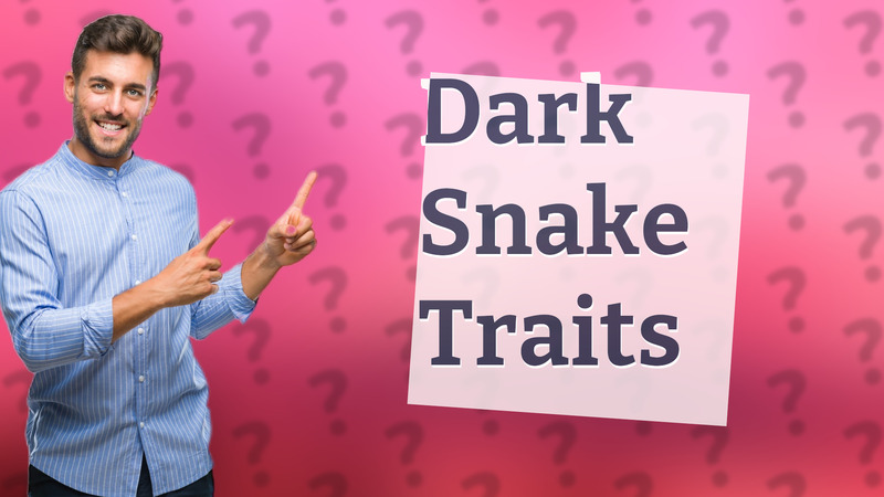 Dark Snake Traits