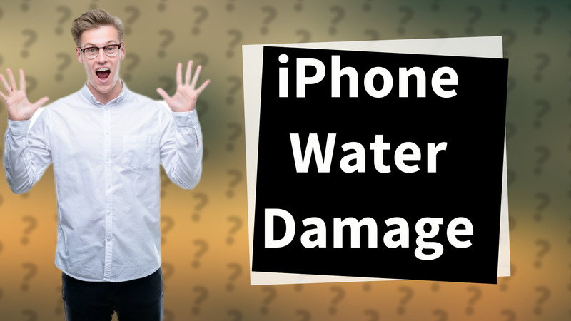 iPhone Water Damage