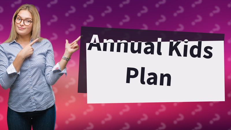 Annual Kids Plan