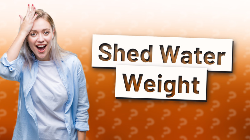 Shed Water Weight