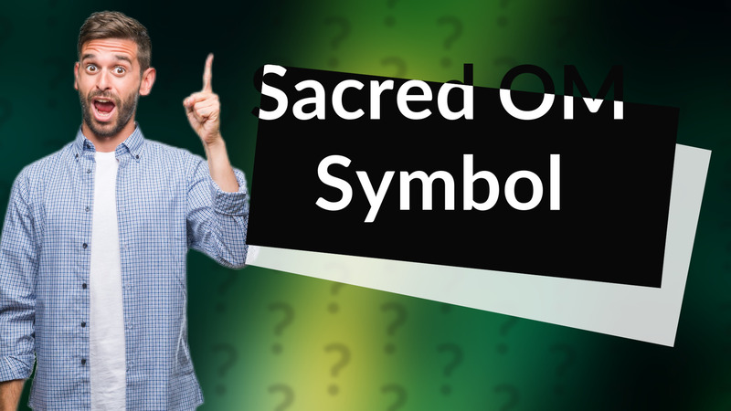 Sacred OM Symbol