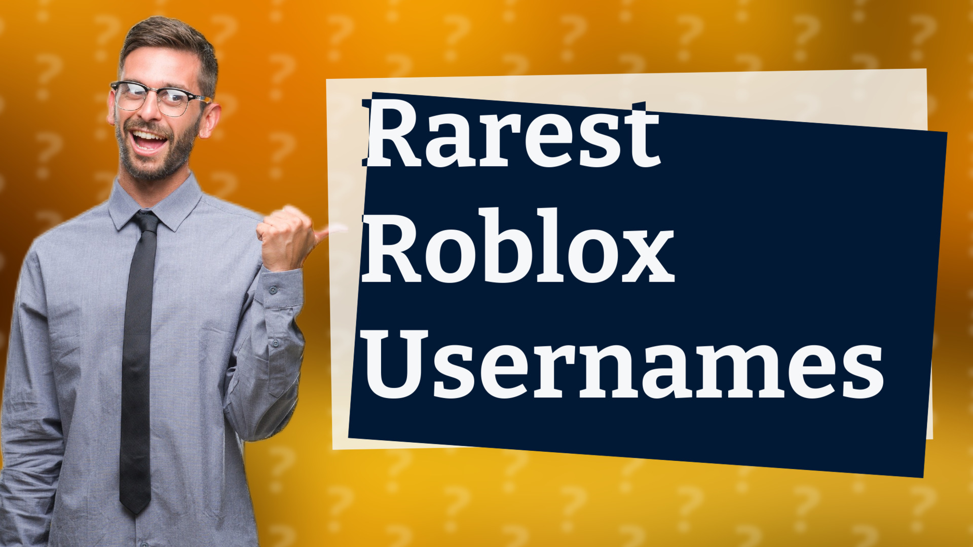 Rarest Roblox Usernames