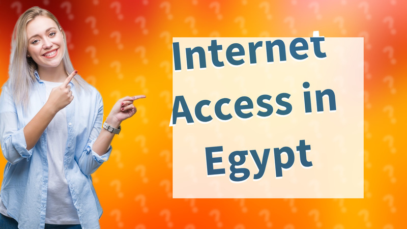 Internet Access in Egypt