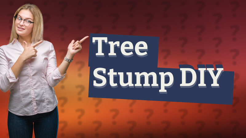 Tree Stump DIY