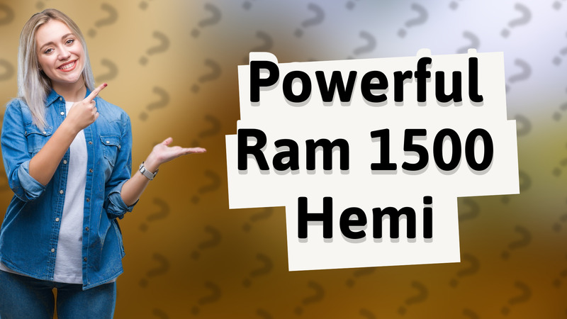 Powerful Ram 1500 Hemi