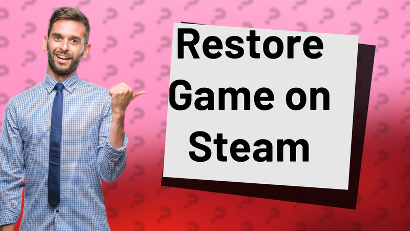 Restore Game on Steam