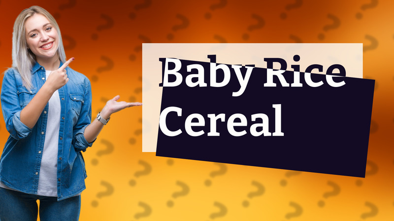 Baby Rice Cereal