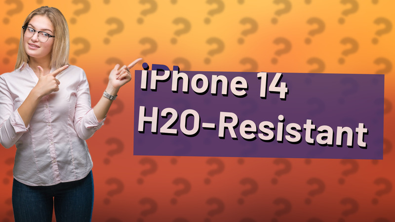iPhone 14 H2O-Resistant
