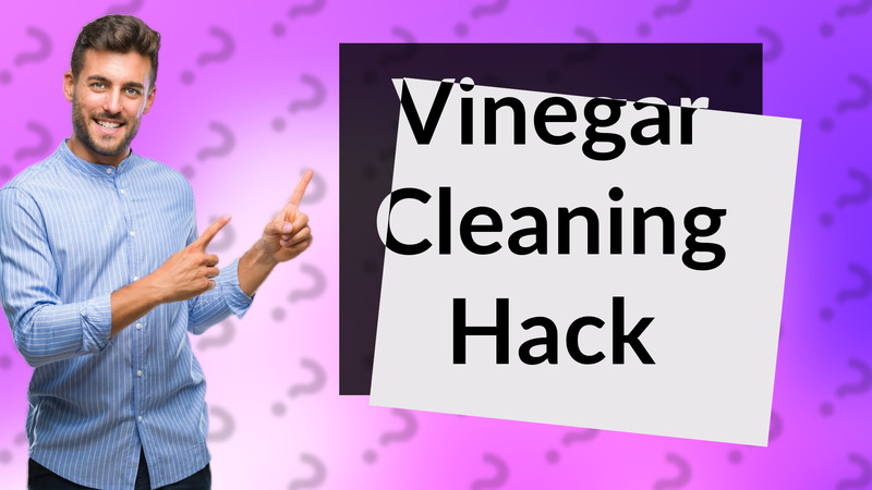 Vinegar Cleaning Hack