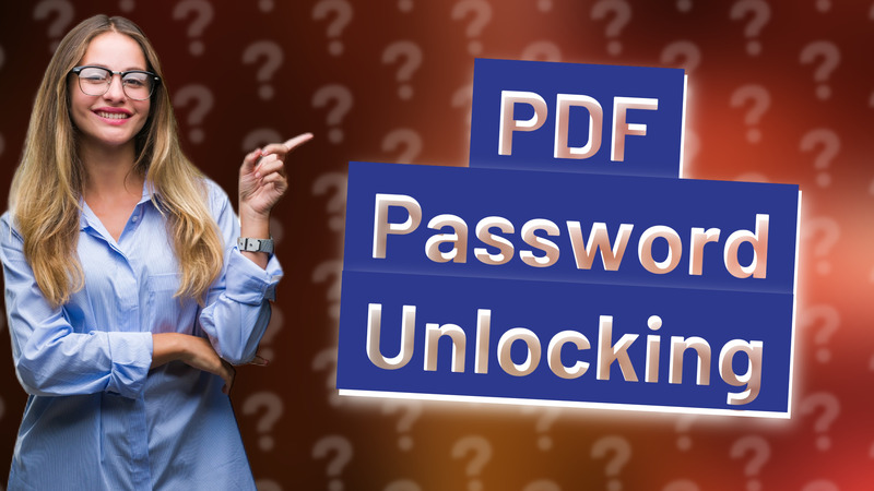 PDF Password Unlocking