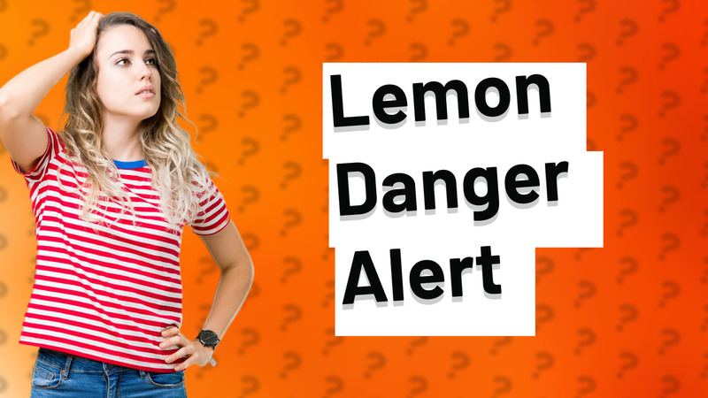 Lemon Danger Alert