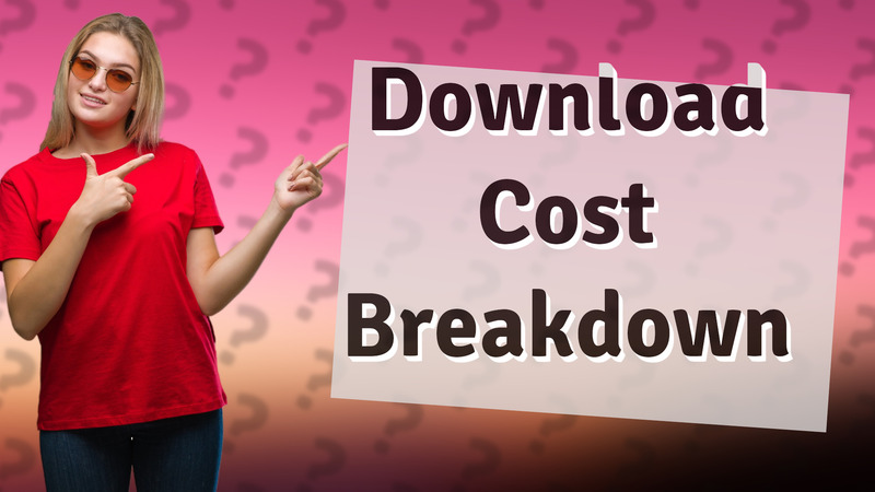 Download Cost Breakdown