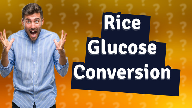 Rice Glucose Conversion