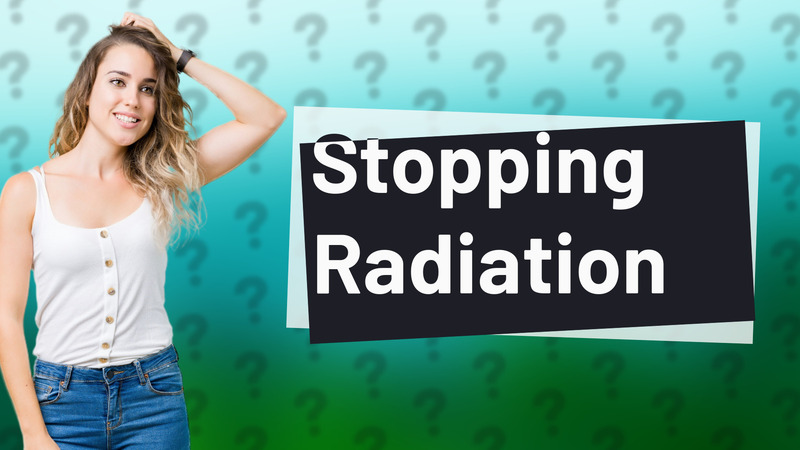 Stopping α Radiation