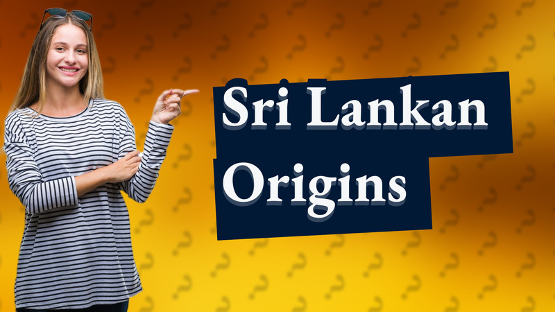 Sri Lankan Origins