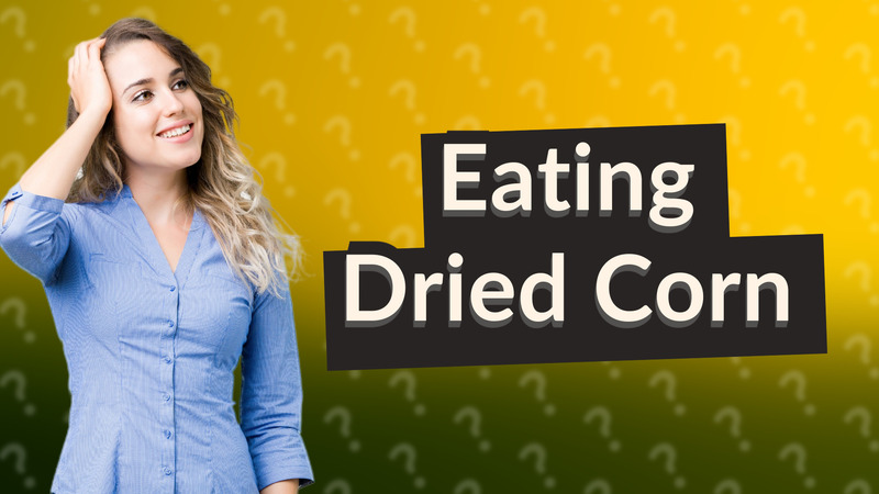 Eating Dried Corn