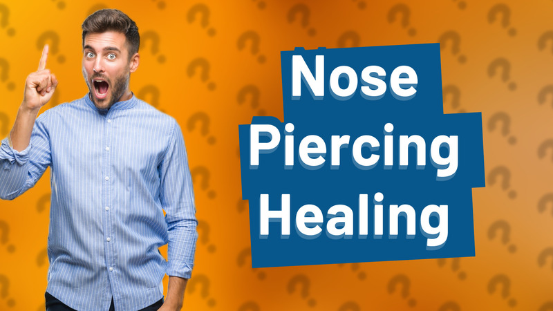 Nose Piercing Healing