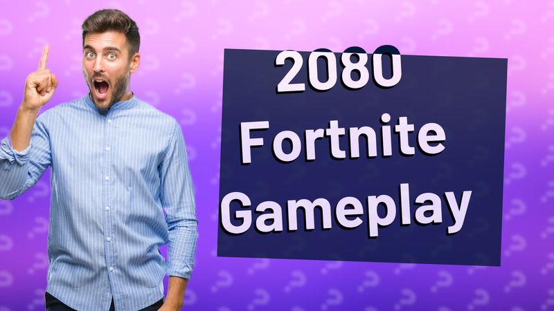 2080 Fortnite Gameplay