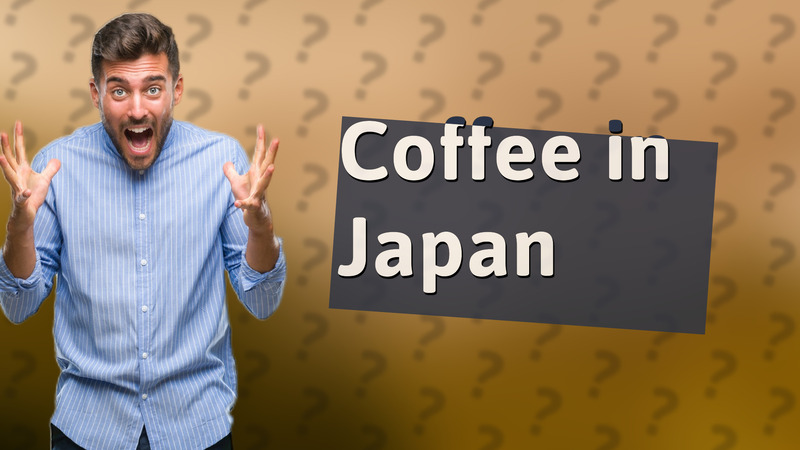Coffee in Japan