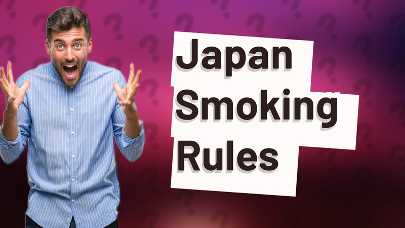Japan Smoking Rules