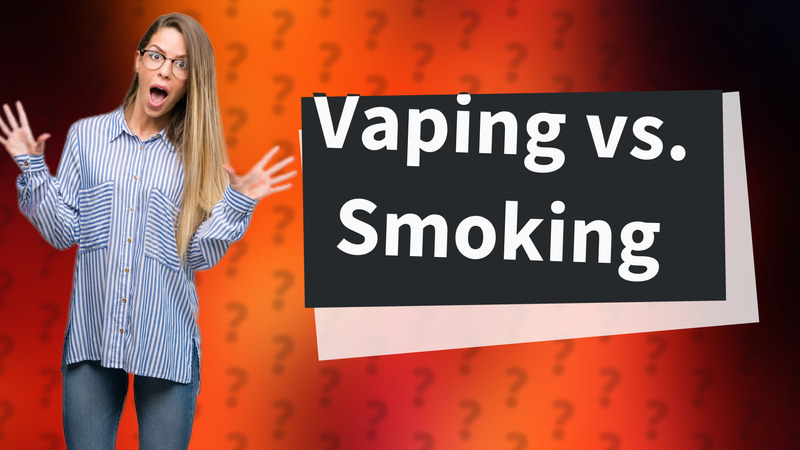 Vaping vs. Smoking