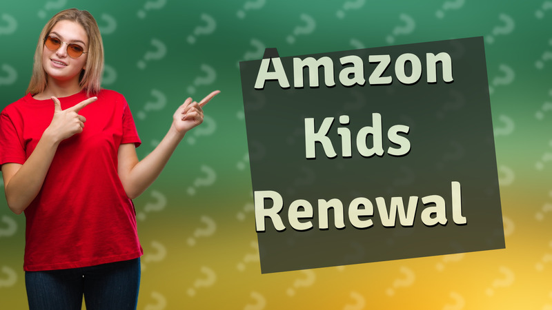 Amazon Kids Renewal