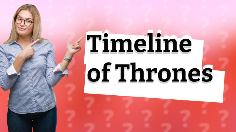 Timeline of Thrones