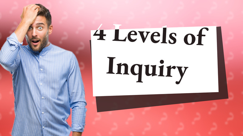 4 Levels of Inquiry