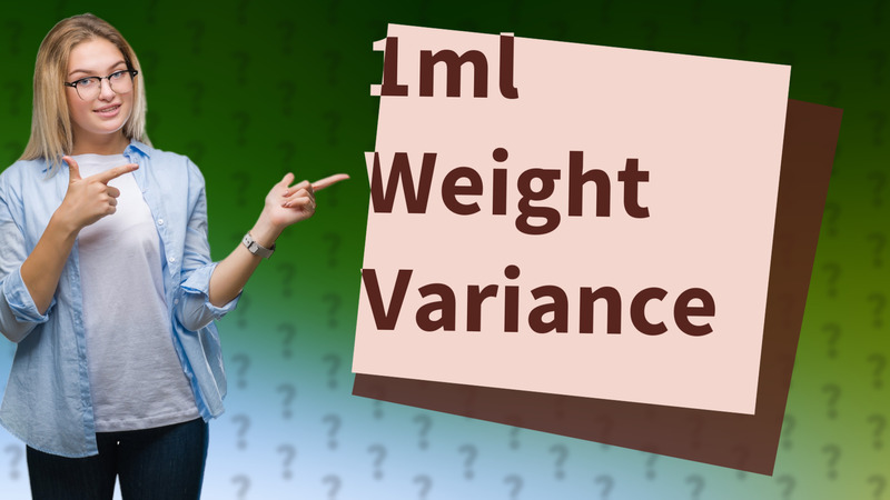 1ml Weight Variance