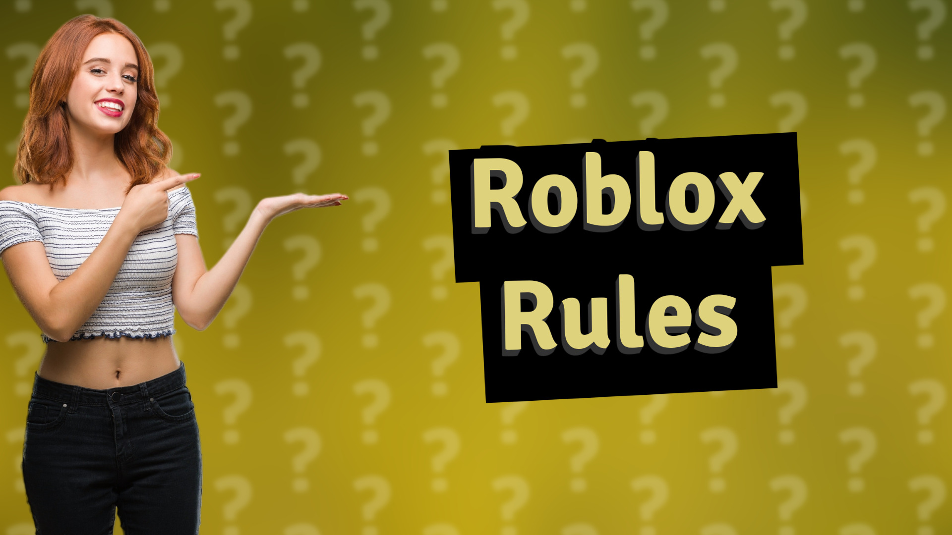 Roblox Rules