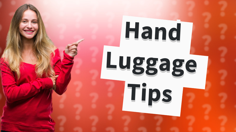 Hand Luggage Tips