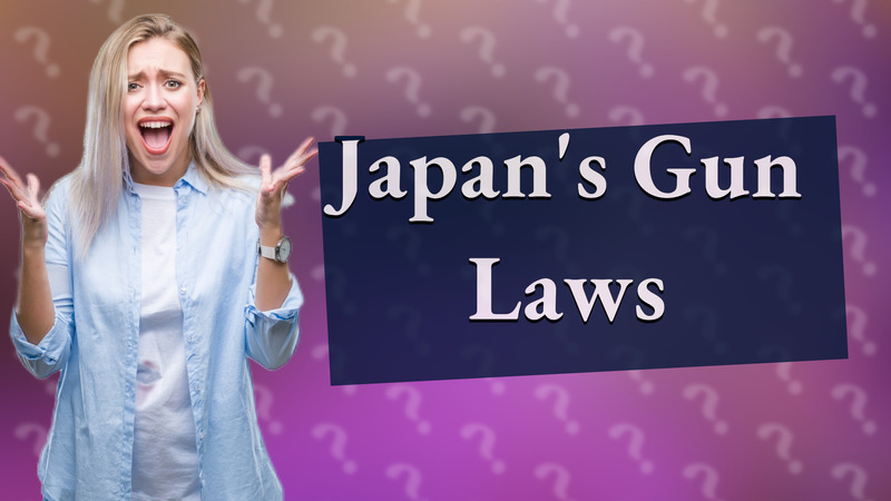 Japan's Gun Laws