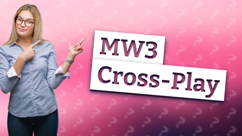 MW3 Cross-Play