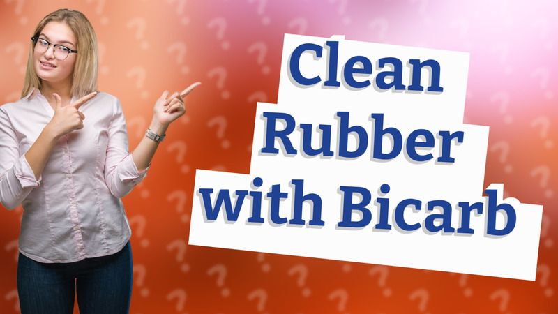 Clean Rubber with Bicarb