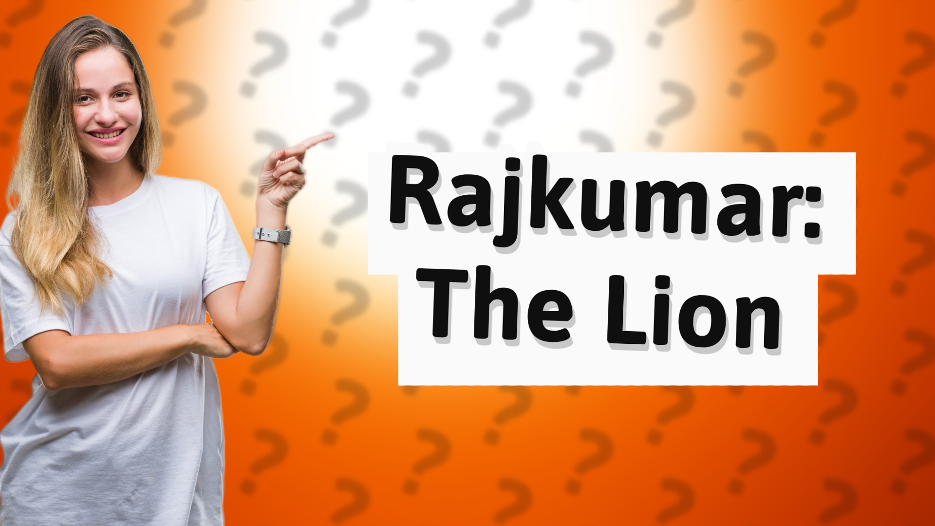 Rajkumar: The Lion