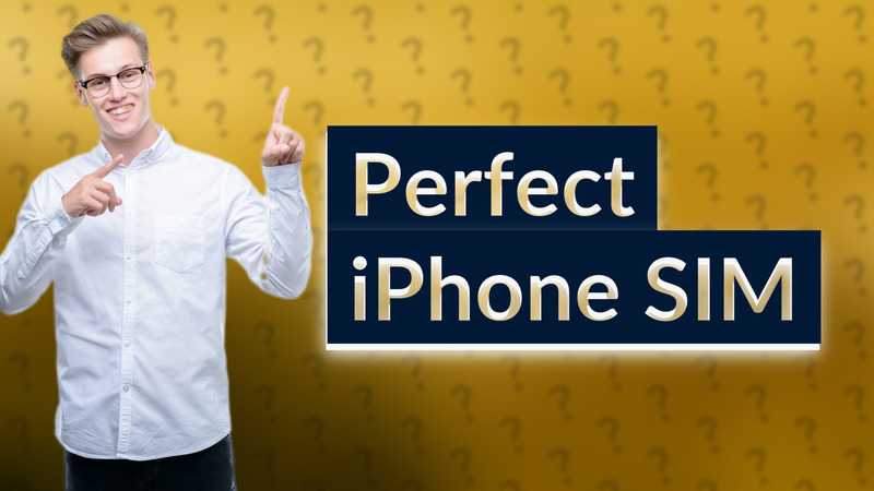 Perfect iPhone SIM