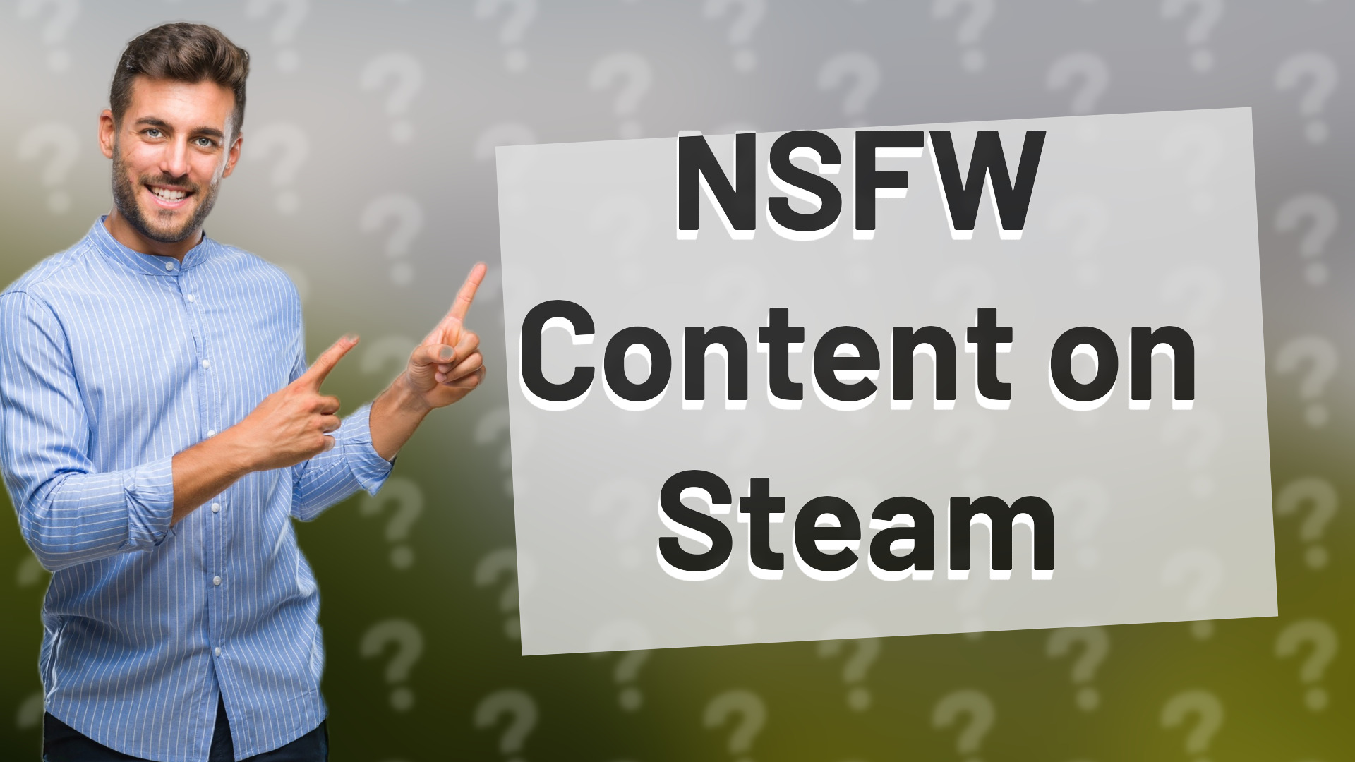 NSFW Content on Steam