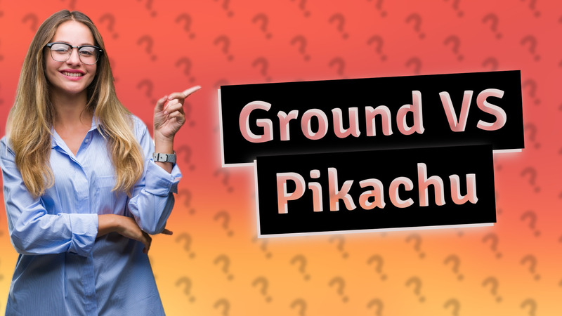 Ground VS Pikachu