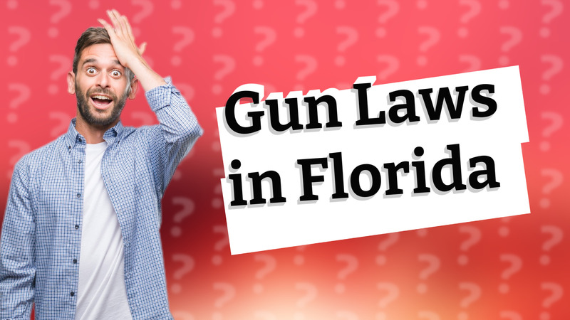 Gun Laws in Florida