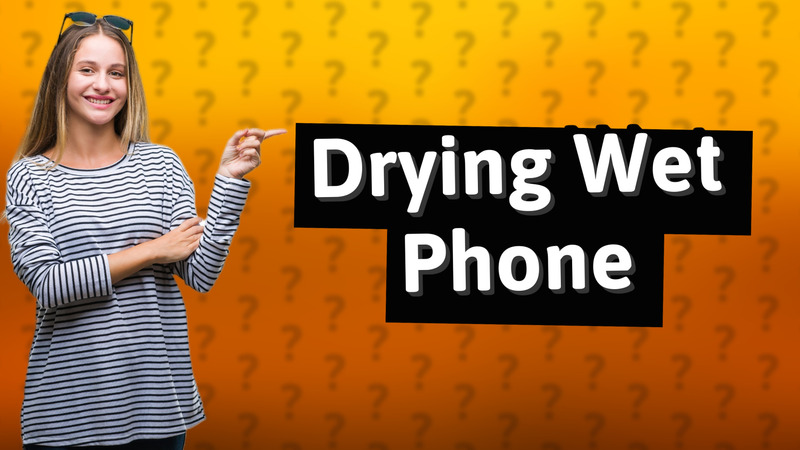 Drying Wet Phone