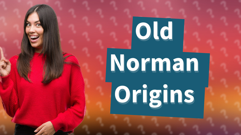 Old Norman Origins