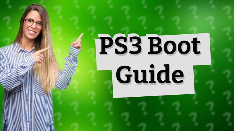 PS3 Boot Guide