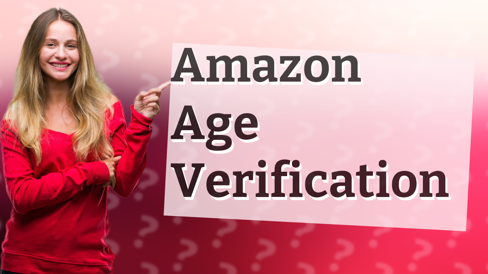 Amazon Age Verification