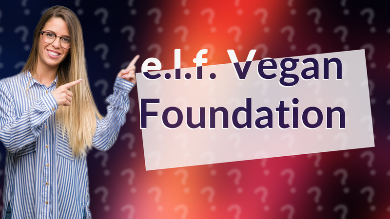 e.l.f. Vegan Foundation