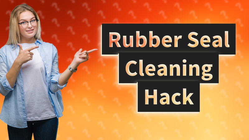 Rubber Seal Cleaning Hack