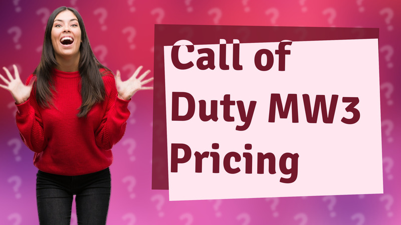 Call of Duty MW3 Pricing