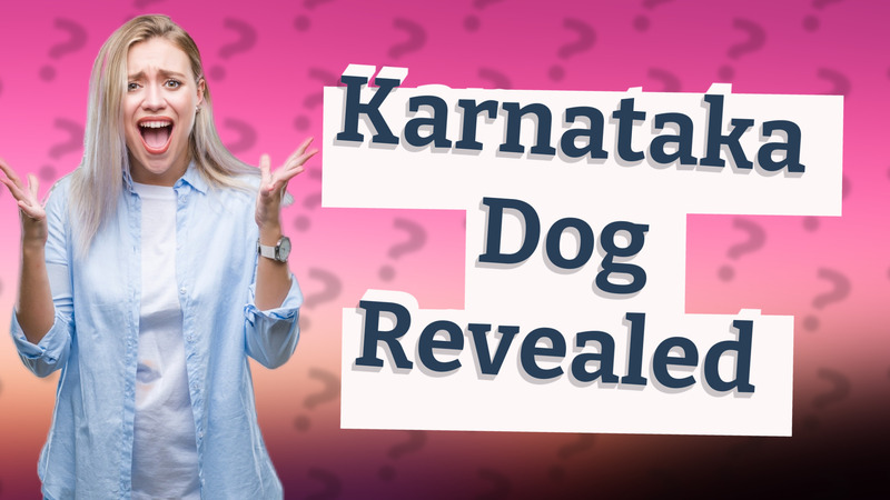 Karnataka Dog Revealed