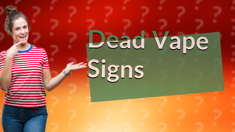 Dead Vape Signs