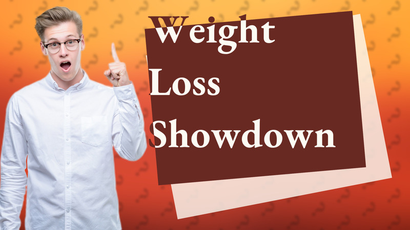 Weight Loss Showdown