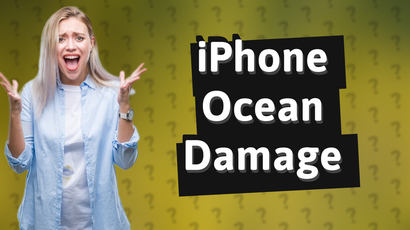 iPhone Ocean Damage